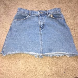 BRANDY MELVILLE BLUE DENIM SKIRT
